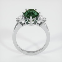 3.44 Ct. Sapphire Ring, 14K White Gold 3