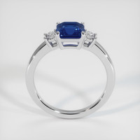 1.57 Ct. Sapphire Ring, 18K White Gold 3