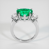 3.10 Ct. Emerald Ring, 18K White Gold 3