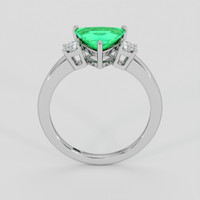 1.88 Ct. Emerald Ring, 18K White Gold 3