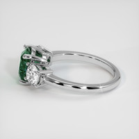 1.53 Ct. Gemstone Ring, 18K White Gold 4