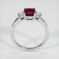 1.62 Ct. Ruby Ring, 18K White Gold 3