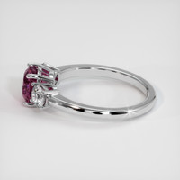 2.27 Ct. Sapphire Ring, 18K White Gold 4