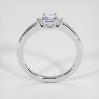 0.59 Ct. Sapphire Ring, 18K White Gold 3