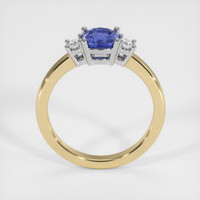 0.69 Ct. Sapphire Ring, 18K White & Yellow 3