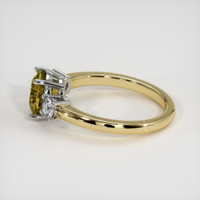 1.71 Ct. Gemstone Ring, 18K White & Yellow 4