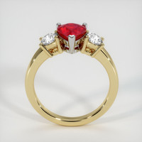 Ruby Ring 1.62 Ct. 18K White Yellow Preview
