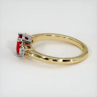 Ruby Ring 0.86 Ct., 18K White Yellow Preview