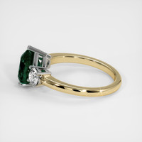 3.08 Ct. Sapphire Ring, 18K White & Yellow 4