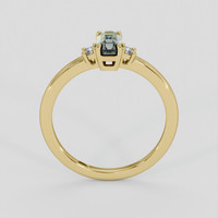 1.71 Ct. Bi Color / Parti Sapphire Ring, 10K Yellow Gold 3