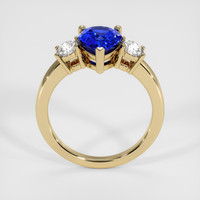 2.53 Ct. Sapphire Ring, 14K Yellow Gold 3