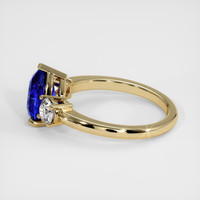 2.53 Ct. Sapphire Ring, 14K Yellow Gold 4
