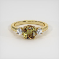 1.71 Ct. Gemstone Ring, 14K Yellow Gold 1