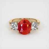 Ruby Ring 4.02 Ct. 14K Yellow Gold Preview