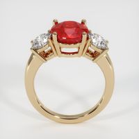 4.02 Ct. Ruby  Ring - 14K Yellow Gold