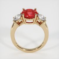 4.02 Ct. Ruby Ring, 14K Yellow Gold 3