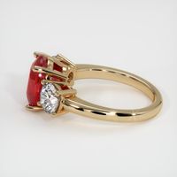4.02 Ct. Ruby  Ring - 14K Yellow Gold