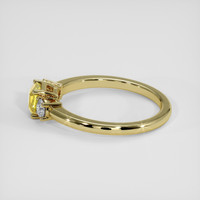 1.21 Ct. Yellow Sapphire Ring, 14K Yellow Gold 4