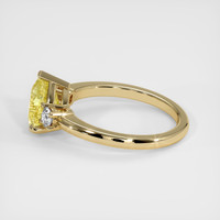 2.29 Ct. Yellow Sapphire Ring, 14K Yellow Gold 4