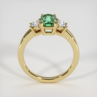 1.52 Ct. Green Sapphire Ring, 14K Yellow Gold 3