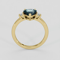 1.60 Ct. Bi Color Sapphire Ring, 14K Yellow Gold 3
