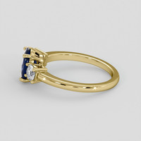 1.75 Ct. Blue Sapphire Ring, 14K Yellow Gold 4