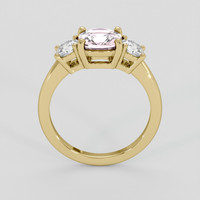 1.58 Ct. Pink Sapphire Ring, 14K Yellow Gold 3