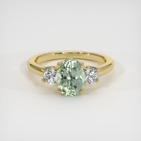 1.74 Ct. Sapphire Ring, 14K Yellow Gold 1
