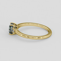 1.71 Ct. Bi Color / Parti Sapphire Ring, 14K Yellow Gold 4