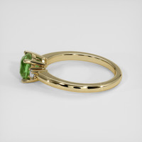 1.54 Ct. Green Sapphire Ring, 14K Yellow Gold 4