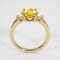 2.04 Ct. Yellow Sapphire Ring, 14K Yellow Gold 3