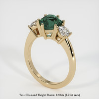 2.44 Ct. Sapphire Ring, 14K Yellow Gold 2