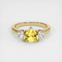 1.36 Ct. Sapphire Ring, 14K Yellow Gold 1