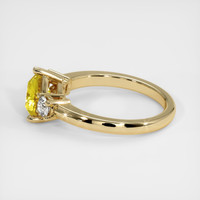 1.36 Ct. Sapphire Ring, 14K Yellow Gold 4