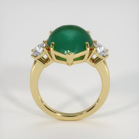 5.59 Ct. Emerald Ring, 18K Yellow Gold 3