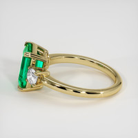 2.59 Ct. Emerald Ring, 18K Yellow Gold 4