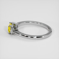 1.21 Ct. Yellow Sapphire Ring, 18K Yellow Gold 4