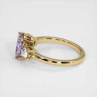 1.49 Ct. Sapphire Ring, 18K Yellow Gold 4