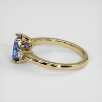 2.25 Ct. Blue Sapphire Ring, 18K Yellow Gold 4