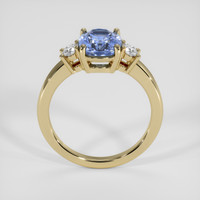2.33 Ct. Blue Sapphire Ring, 18K Yellow Gold 3