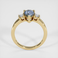1.76 Ct. Bi Color Sapphire Ring, 18K Yellow Gold 3