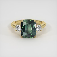 3.40 Ct. Sapphire Ring, 18K Yellow Gold 1