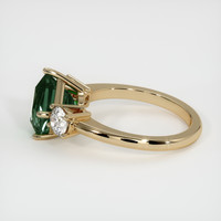 3.44 Ct. Sapphire Ring, 18K Yellow Gold 4