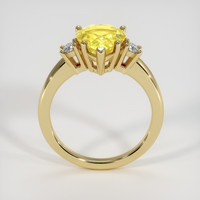 4.07 Ct. Yellow Sapphire Ring, 18K Yellow Gold 3
