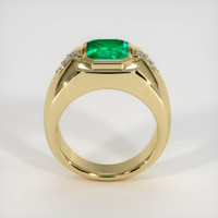 2.10 Ct. Emerald Ring, Platinum 950 3