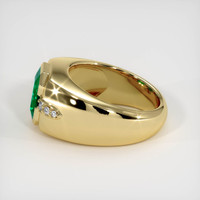 2.10 Ct. Emerald Ring, Platinum 950 4