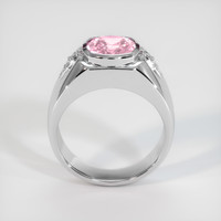 2.07 Ct. Padparadscha Sapphire Ring, Platinum 950 3
