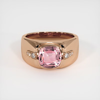 2.07 Ct. Sapphire Ring, 18K Rose Gold 1
