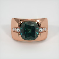 5.93 Ct. Sapphire Ring, 18K Rose Gold 1