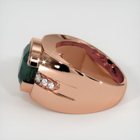5.93 Ct. Sapphire Ring, 18K Rose Gold 4